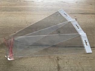 Foil bags Opp 25x30 +