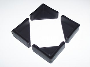 Footers for shelving