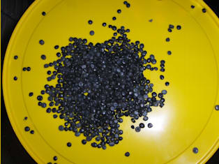 Black PP regranulate