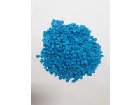 HDPE blue foil regranulate