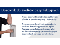 Dozownik łokciowy na