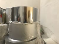 Aluminum film on spools