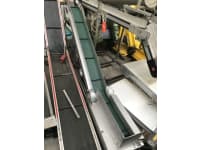 Folded conveyor belt