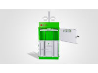 Waste paper baler, carton