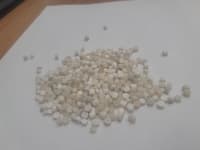 PP natural/milk regranulate