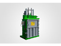 Waste paper baler, cardboard