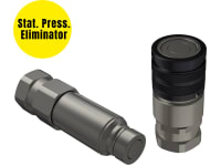 Dry-break quick coupler