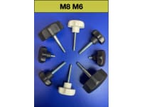 Star knob Ø16 and Ø18