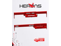 Adjustable forklift spreader
