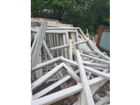 PVC window frames 