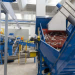 Recycling plant for bottle…