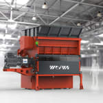Weima W5.22 shredder, dewatering…