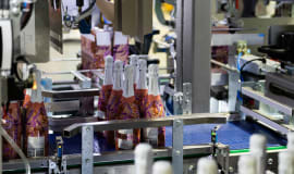 Domaine Chandon Australia partner with Sidel for custom bottling End-of-Line operation