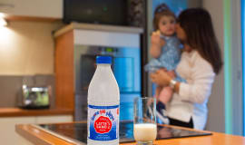 New Sidel aseptic complete PET line and bottle design for UHT milk