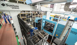 Sumitomo (SHI) Demag und BASF entwickeln neue Fertigungszelle für Hochleistungspolymere