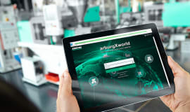 Arburg Turnkey-Anlage auf Hannover Messe Digital Edition 2021