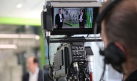 Internationales Publikum beim Engel Lightweight Future Day