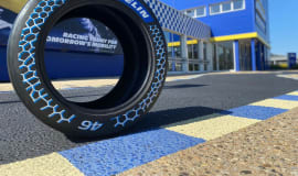 A track-proven tire with 46% sustainable content