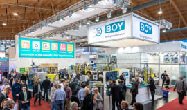BOY-Exponate „live und zum Anfassen“ auf der Fakuma 2021