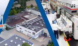 Nowa maszyna do produkcji wieczek i etykiet w Emsur Poland