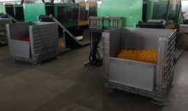 Logistyka magazynowania i produkcji butelek z tworzyw sztucznych