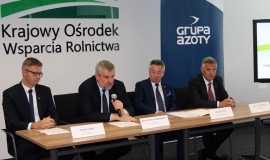Współpraca Grupy Azoty S.A. z KOWR na rzecz polskiego rolnictwa