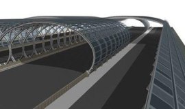 Półtunel z tworzyw sztucznych
