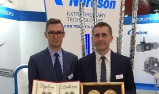 Nordson receives Innovation Award for wear coating technology for plasticating screws