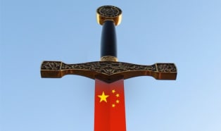 Gegen wen richtet sich das chinesische Schwert?