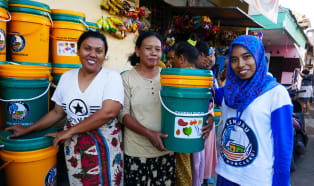 Project STOP shows positive impact in circular waste management in Indonesia