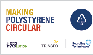 Ineos Styrolution, Recycling Technologies and Trinseo progress plans for the first polystyrene recycling plant in Europe