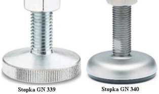 Stopki i nakrętki firmy Ganter