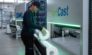 SML introduces next-generation SmartCast stretch film line