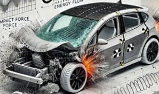 Kompozyty z włóknami jako element ochrony przed zderzeniami