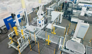 Zintegrowane systemy do paletyzacji i wytłaczania folii stretch