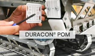 POM Duracon w innowacyjnym systemie transportu gąsienicowego