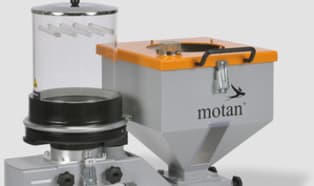 Motan-Colortronic's Minicolor with disc dosing