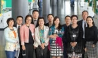 Chinese guests in Arburg's headquarters