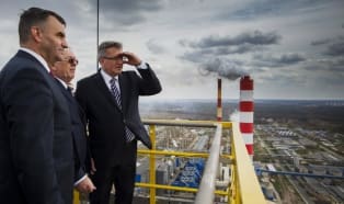 Bronisław Komorowski odwiedził puławskie zakłady Grupy Azoty