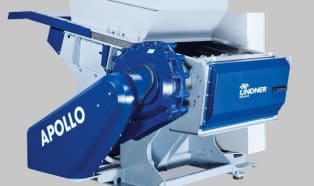 Lindner expands its range of Apollo plastic shredders