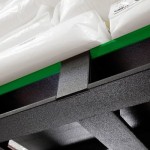 Smart pallets sealed with