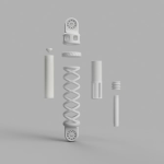 3D-gedruckter Stoßdämpfer