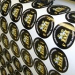 Functional self-adhesive labels