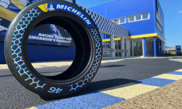 A track-proven tire with 46%