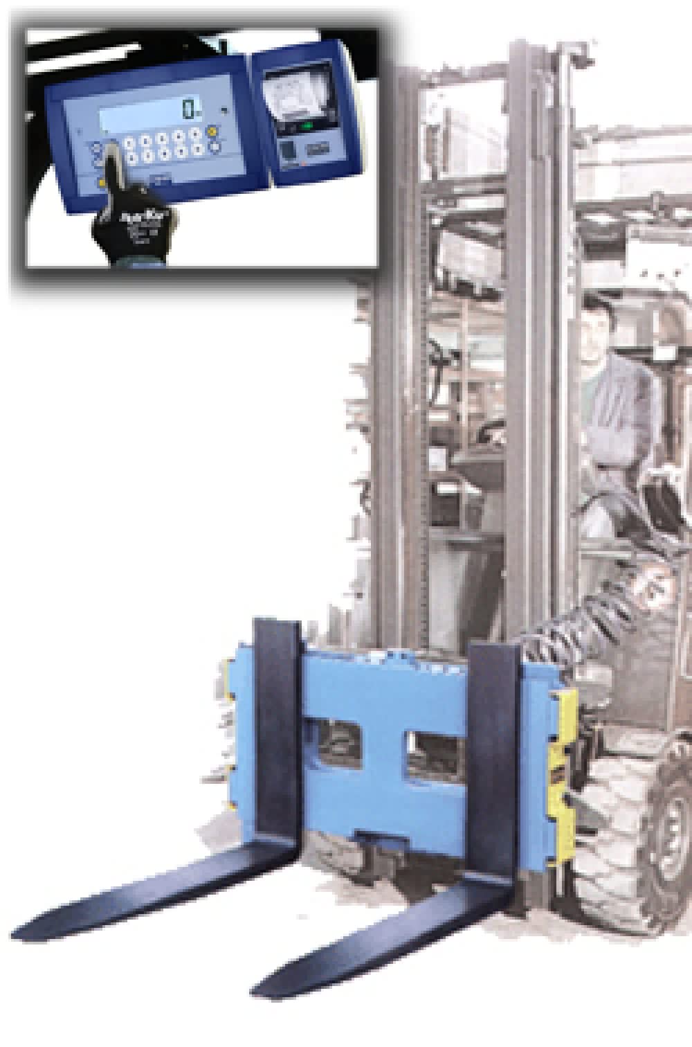 Proba Statyczna I Dynamiczna Wozka Widlowego Scale for forklift for turntables and grippers (Offer No. 66986) - B2B Offers at Plastech Vortal
