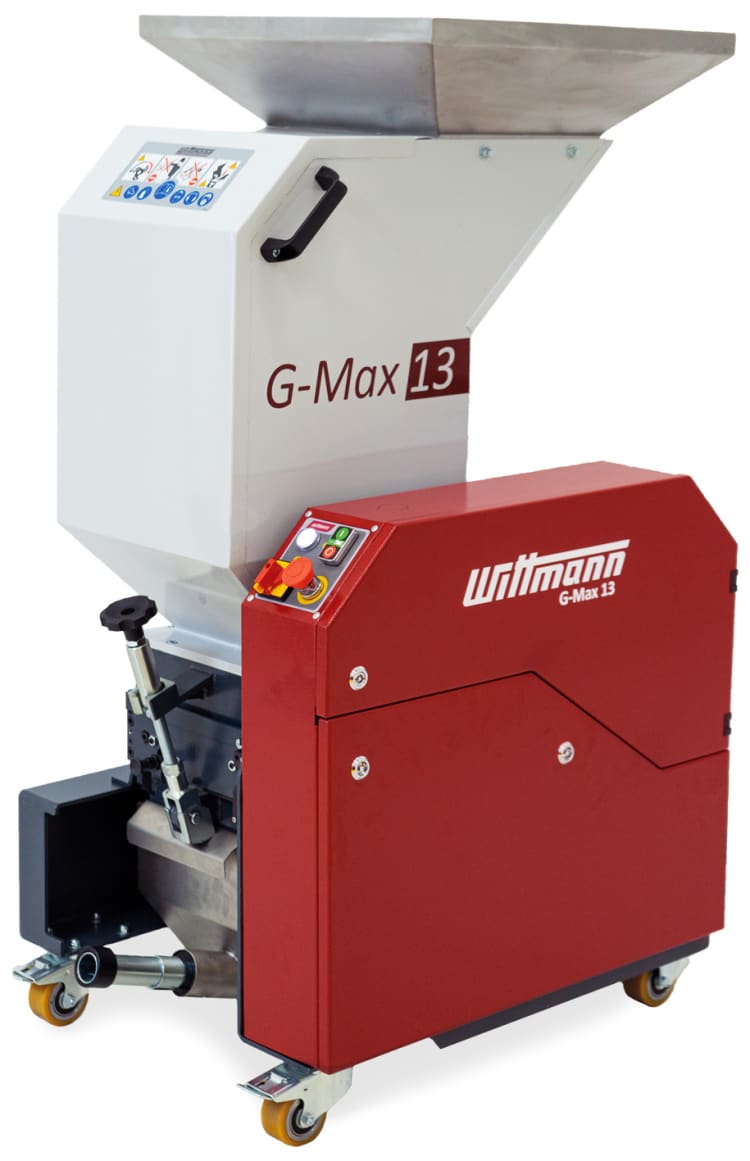 The new G-Max 13 granulator from Wittmann.