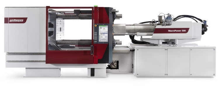 MacroPower 500/3400 with one-piece machine body