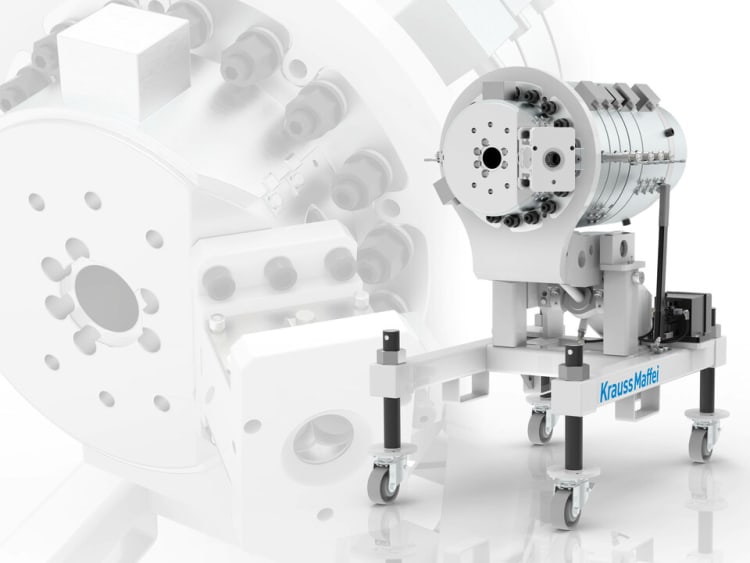 Efektywna i zrównoważona: nowa 3-warstwowa głowica do rur PVC umożliwia bezpieczne i stabilne przetwarzanie do 100% recyklatu, nawet przy silnie zmiennej jakości materiału.