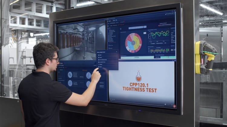 Sidel Qual-IS platform for digital quality control.
