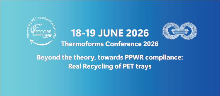 Baner konferencji PETCORE Europe Thermoforms Conference 2026